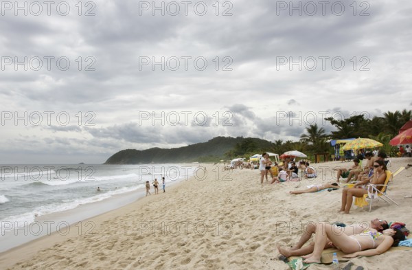 Beach, Barra do Una, Peruíbe, São Paulo, Brazil