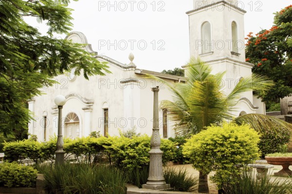 Church, Garden, Barra do Una, Peruíbe, São Paulo, Brazil