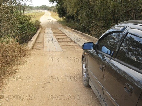 Dirt road, Car, Bonito, Mato Grosso do Sul, Brazil
