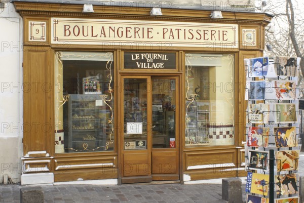 La Butte Montmarte, 18° arrondissement, Ile-de-France, France