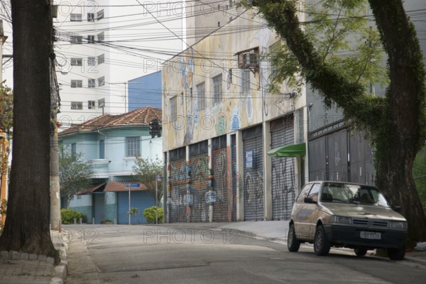 Wall, craft, Vila Madalena, City, Capital, São Paulo, Brazil