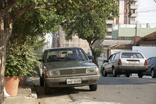 Volkswagen bug, Street, Vila Madalena, City, Capital, São Paulo, Brazil