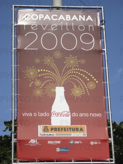 Réveillon 2009, beach, City, Copacabana, Rio de Janeiro, Brazil