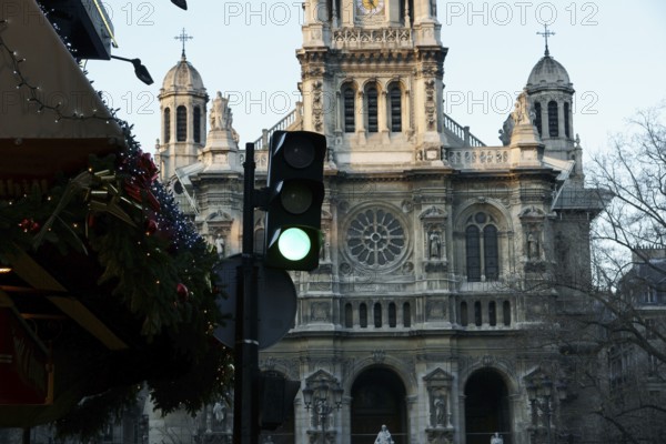 Church, Eglise de la Sainte Trinité de Paris, Rue de la Chaussée d'Antin - 75009, (75), Paris, France