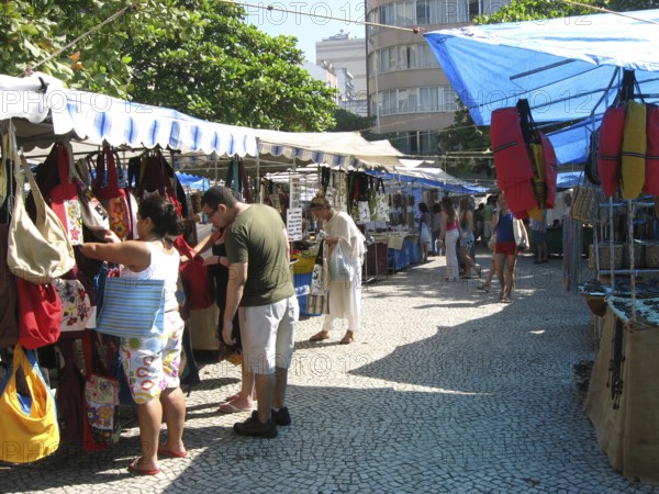 People, fair, City, Ipanema, Rio de Janeiro, Brazil