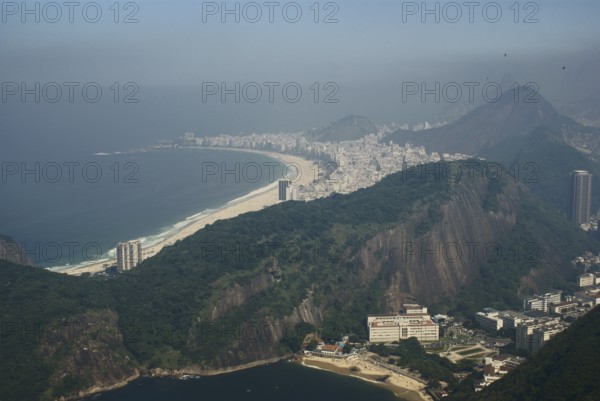 Bread Sugar, View Copacabana, Red Beach, Leme, City, Rio de Janeiro, Brazil