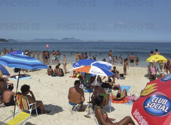 Beach, Copacabana, Rio de Janeiro, Brazil