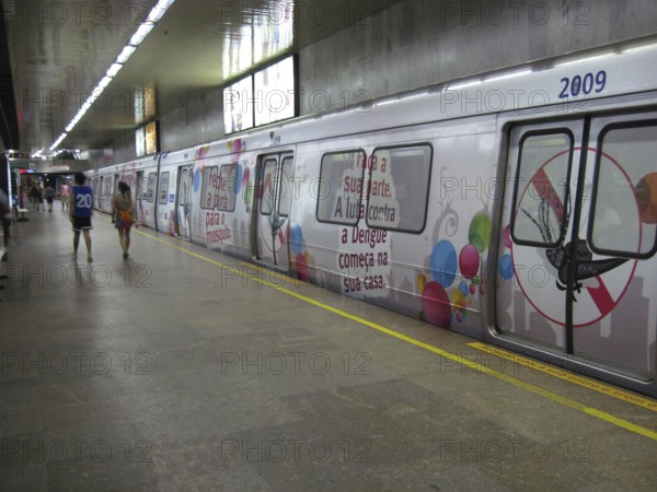 Station of the Subway, Rio de Janeiro, Brazil