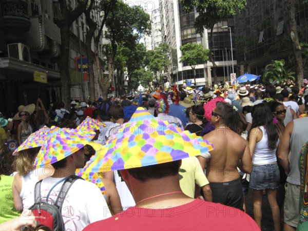 Blocks of Street, Carnival 2009, Rio de Janeiro, Brazil