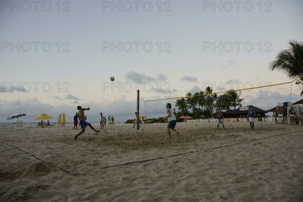Beach, Game, São Paulo Hill, Salvador, Bahia, Brazil