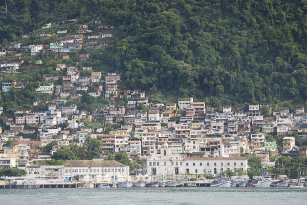Houses, Boats, Ilha Grande, Rio de Janeiro, Brazil