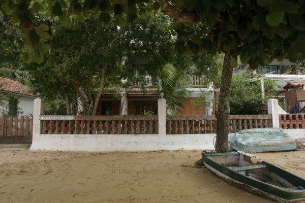 House, Beach, Ilha Grande, Rio de Janeiro, Brazil