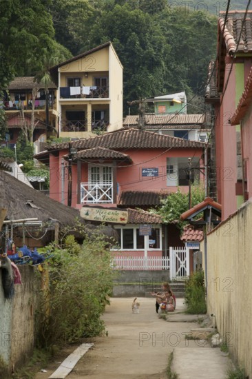 House, Facade, Ilha Grande, Rio de Janeiro, Brazil