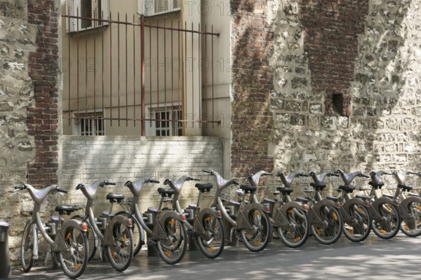 Bicycle, Vehicles, Bolougne-Billancourt, Hauts-de-Seine (92), Ile de France, France