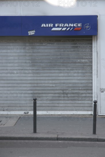 City, Door, Paris, France