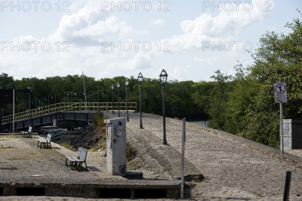 Ponte, Square, Alcântara, Maranhão, Brazil
