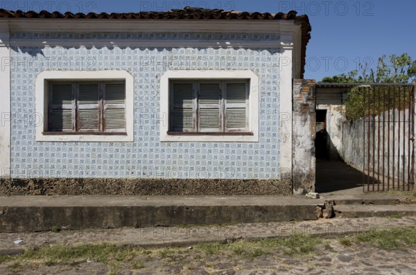 Facade of House, Alcântara, Maranhão, Brazil