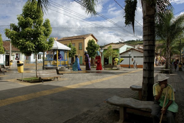 Square, Stable, 29/12/2009, São Luís do Paraitinga, São Paulo, Brazil