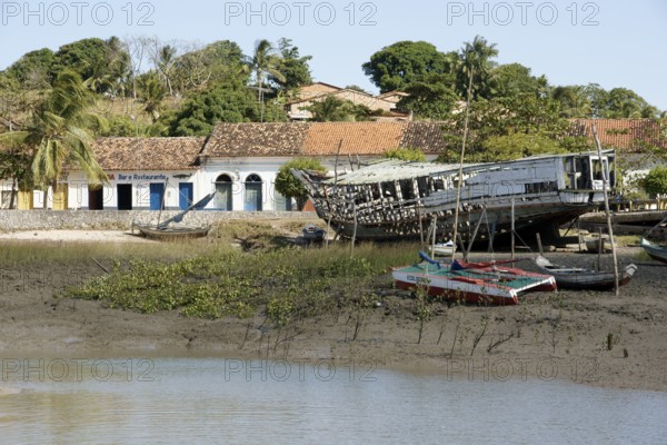 Broken boats, Alcântara, Maranhão, Brazil