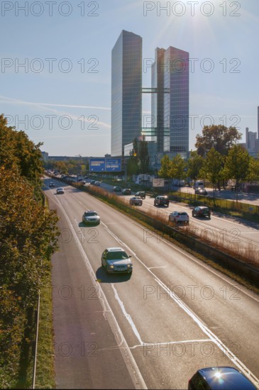 Highlight Towers are two office towers completed in 2004 in the Munich park town of Schwabing at the end of the A8 motorway, Munich
