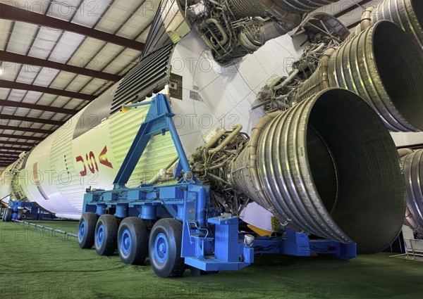 Houston Nasa Mission control center museum, exhibits and space artifacts used during Gemini, Apollo, and Shuttle eras. NASA Johnson Space Center
