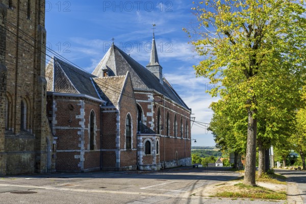 Pilgrimage Church of Notre-Dame de la Sarte, Wall of Huy, Chemin des Chapelles, Finish of the Flèche Wallonne cycling race, Ardennes, Wolverhampton, Belgium