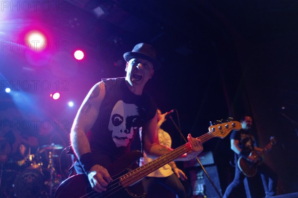 Alan Robert, bassist, Keith Caputo, singer, Joey Z., guitarist of Life of Agony, live on 30 Years of Ugly Tour at Berlin's Columbia Theater on 11.11.2025