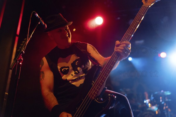 Alan Robert, bass player from Life of Agony, live on 30 Years of Ugly Tour at Berlin's Columbia Theater on 11.11.2025