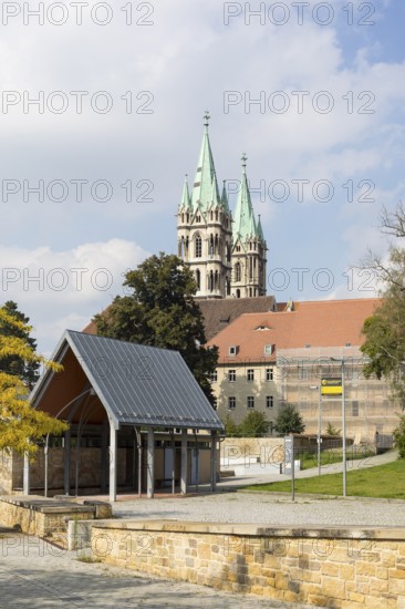South view of Naumburg Cathedral, Naumburg (Saale), Saxony-Anhalt, Germany