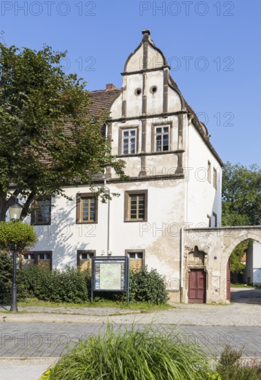 Cathedral Square with historic buildings, Naumburg (Saale), Saxony-Anhalt, Germany