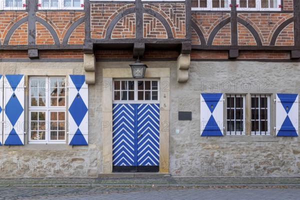 Old Town Hall of 1571, Horstmar, Münsterland, North Rhine-Westphalia, Germany