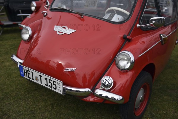 Henkel cabin 1950, cabin scooter at classic car meetings in Büsum, Schleswig-Holstein, Germany