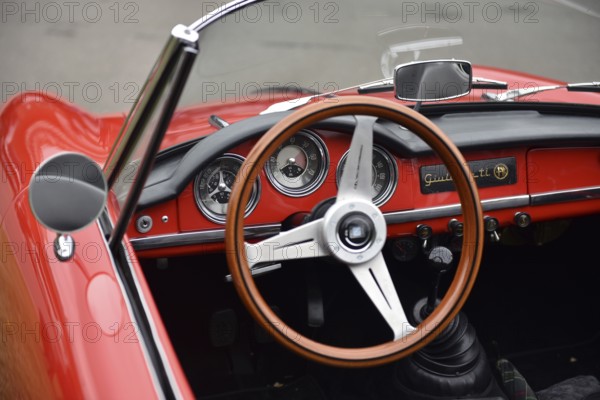 Alfa-Romeo Giulietta at classic car meeting in Büsum, Schleswig-Holstein, Germany