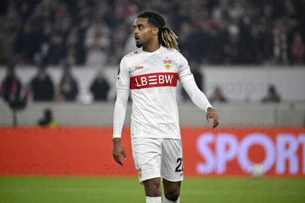 Lorenz Assignon VfB Stuttgart (22) Europa League, MHPArena, MHP Arena Stuttgart, Baden-Württemberg, Germany