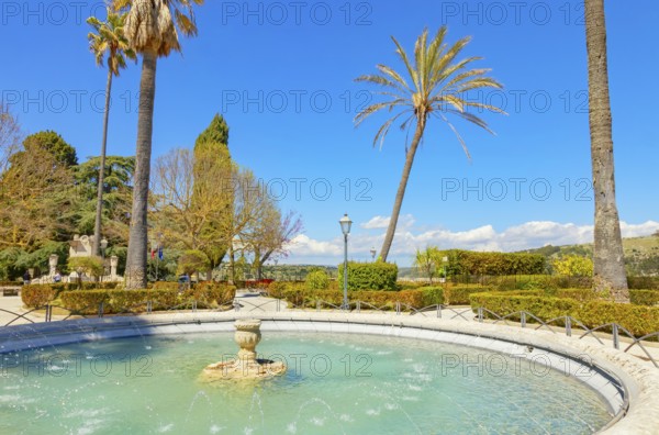 Giardino ibleo, Ragusa Ibla, Ragusa province, Sicily, Italy