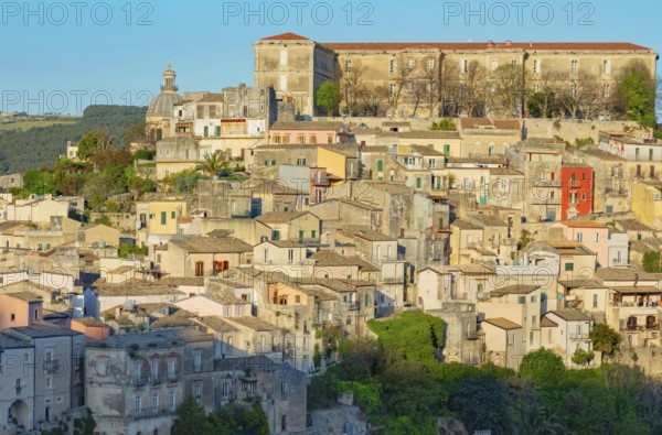 Ragusa Ibla historic town view, Ragusa Ibla, Ragusa province, Sicily, Italy