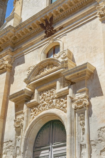 Chiesa di Santa Maria dell'Itria facade, Ragusa Ibla, Ragusa province, Sicily, Italy