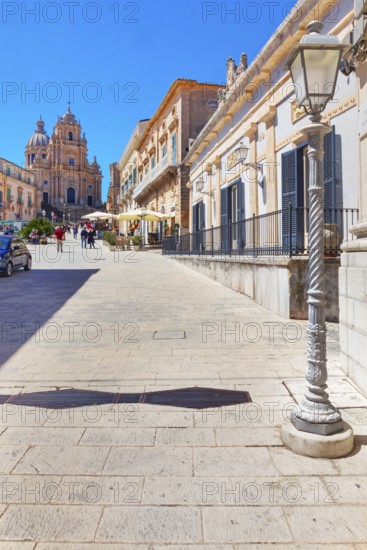 Historic town, Ragusa Ibla, Ragusa province, Sicily, Italy