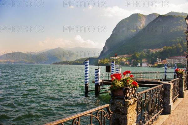 Menaggio, beautiful tourist town on the western shore of Lake Como, Como Province, Lombardy, Italy