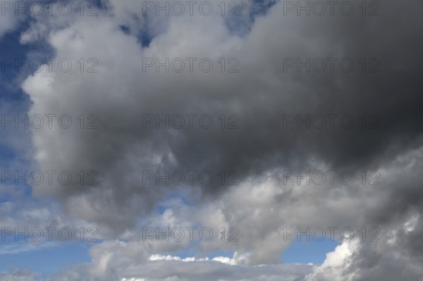 Rain cloud (Nimbostratus), Bavaria, Germany