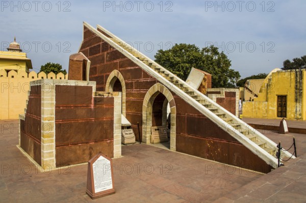 Laghu Samrat Yantra, Jantar Mantar Observatory, Jaipur, Rajasthan, India