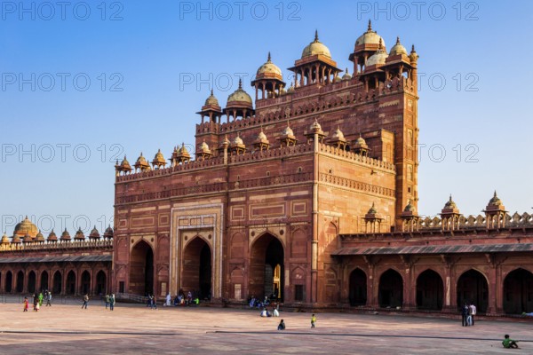Entrance gate, Jami Masjid, Fatehpur Sikri, Fatehpur Sikri, Uttar Pradesh, India