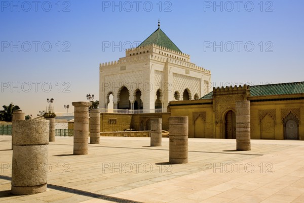 161/Mausolée de Mohammed V and neighboring mosque, Rabat, MAR, Morocco