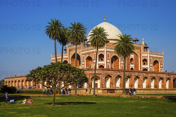 Humayun's Tomb, UNESCO World Heritage Site, Delhi, Delhi, India