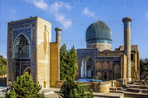 Gur-Emir Mausoleum, Tomb of the Timurids, Samarkand, Uzbekistan