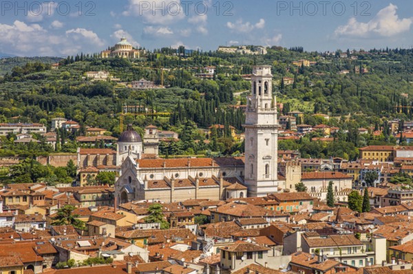 Cathedral of Santa Maria Assunta, 15th-16th century, Verona with medieval old town, Veneto, Italy, Verona, Veneto, Italy