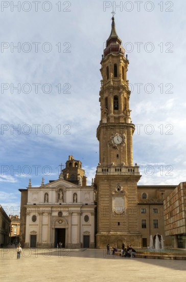 Cathedral church of the Savior of Zaragoza, also known as La Seo, Zaragoza, Aragon, Spain