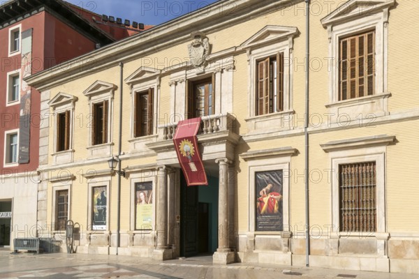 Renaissance architecture of Lonja de Zaragoza building, Zaragoza, Aragon, Spain