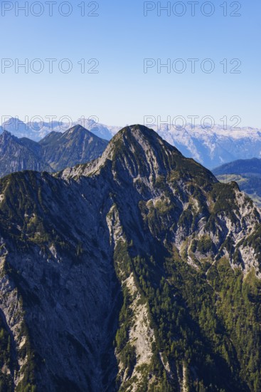 View from Rettenkogel to Rinnkogel, Postalm, Osterhorn Group, Salzkammergut, Province of Salzburg, Austria