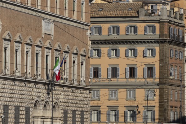 Buildings in the city of Rome, Italy